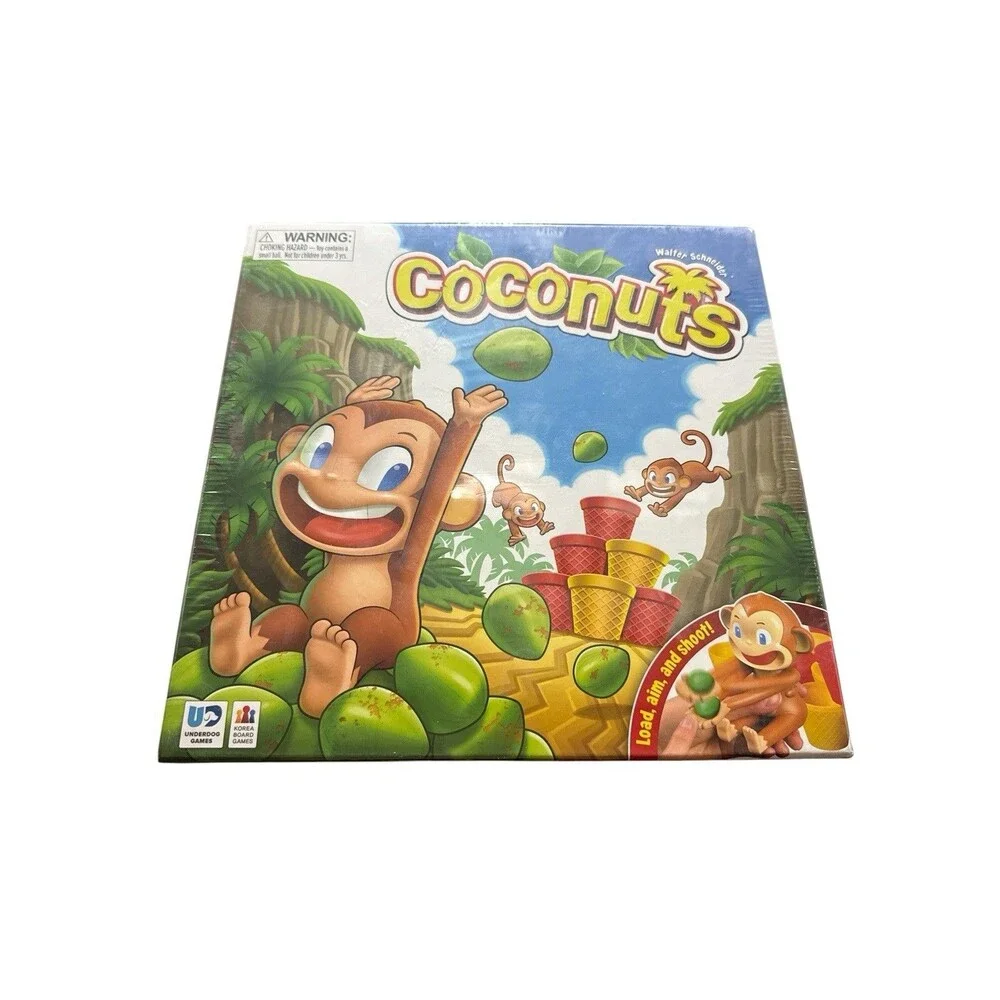 Coconuts Board Game Underdog Games 2020  2-4 Plyrs, Ages 7+